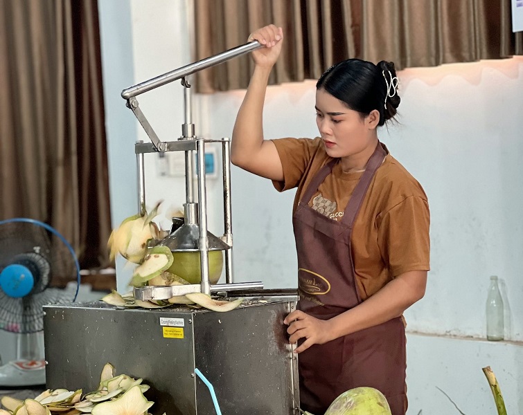 Coconut processing facility