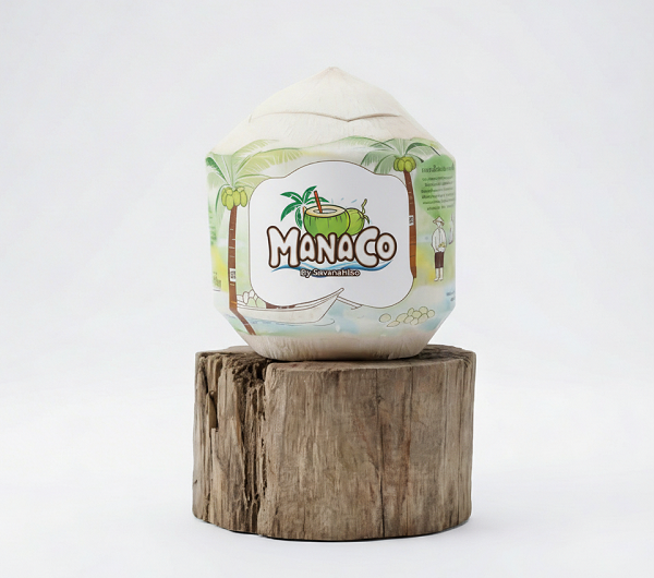 PVC Shrink Wrapped Coconut